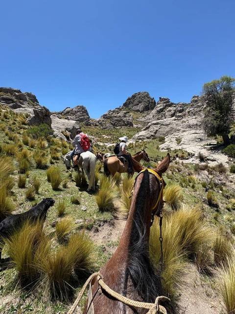 Cabalgata guiada por la montaña en las Altas Cumbres de Córdoba - Planetizar